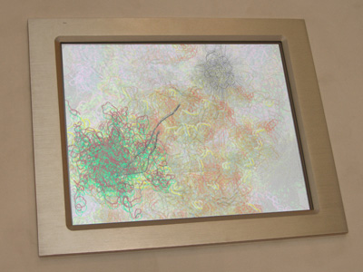 Stanza touchscreen editioned artwork 2003