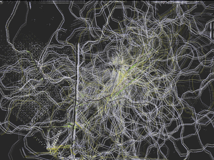 Biocity is a generative audio visual artwork by Stanza. It is available in this online format and also as a collectors edition software suite with twenty different biocities built in and is for sale on touch screens liike the ones below. More info on the touch screens. 